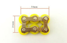 Load image into Gallery viewer, FIDBITS Educational Toys 4X Bike Chain 6 Link Fidget