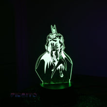 Load image into Gallery viewer, FIDBITS Lamps BATMAN NEW 3D Night Light Creative LED 7 Colour Touch Table Lamp