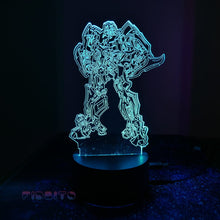 Load image into Gallery viewer, FIDBITS Night Lights &amp; Ambient Lighting Bumble Bee New 3D illusion Night Lamp Creative LED 7 Colour Touch Table Lamp