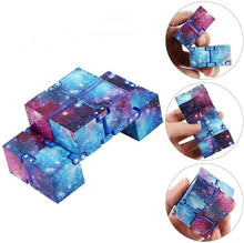 Load image into Gallery viewer, Fidbits Fidget Galaxy Mix Infinity Puzzle Cube Fidget