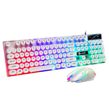 Load image into Gallery viewer, FIDBITS RGB Mechanical Keyboard Punk Keycap Gaming Keyboard and Mouse Set for PC Backlit
