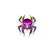 Load image into Gallery viewer, FIDBITS Fidget Spiderman Metallic Rainbow spinner