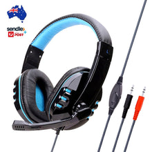 Load image into Gallery viewer, FIDBITS Wired Gaming Headset With Microphone Stereo for PS4 Xbox PC