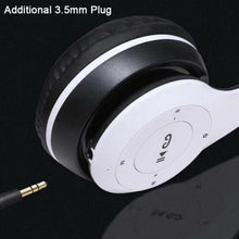 Load image into Gallery viewer, FIDBITS Wireless Noise Cancelling Headphones Bluetooth 5.0 with built-in Mic Black